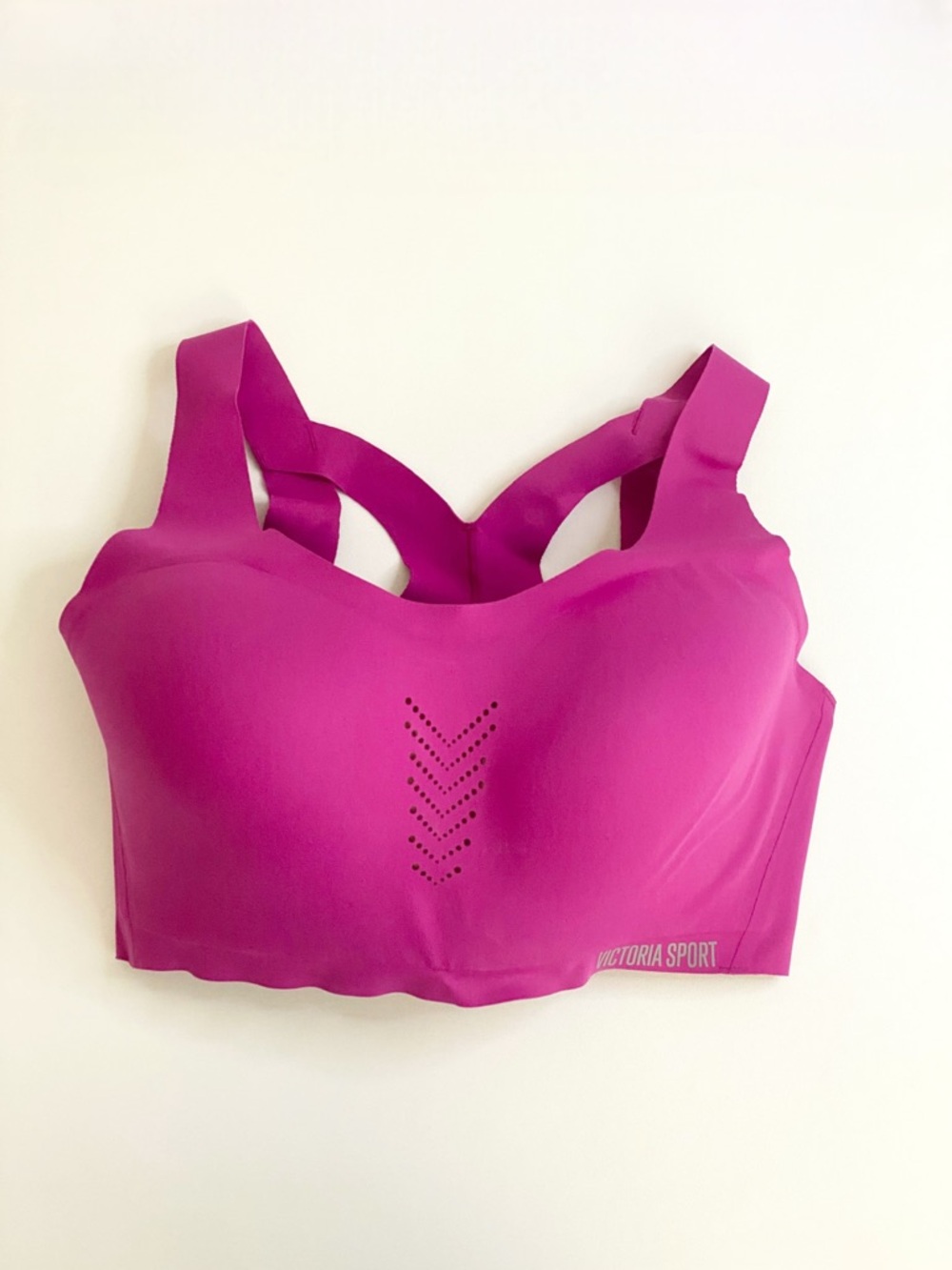 Victoria Sport Angel Max Sports Bra 32DDD High Support Pink Strappy Back